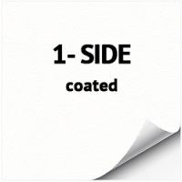 Бумага 1- Side coated, 77 г/м2, роль 700 мм