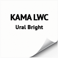 Бумага KAMA LWC Ural Bright 70 г/м2, роль 300 мм