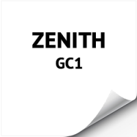 Упаковочный целлюлозный картон ZENITH GC1 с двухслойным мелованием лицевой стороны и однослойным мелованием оборота, в листах