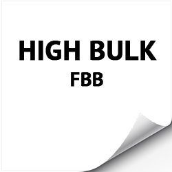 Целлюлозный картон с мелованием лицевой стороны и белым оборотом HIGH BULK FBB (GC-1) в листах