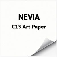 Бумага NEVIA C1S Art Paper 80 г/м2, роль 900 мм
