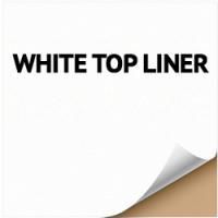 Целлюлозный белый картон с односторонним мелованием и крафт-оборотом WHITE TOP LINER в ролях