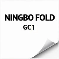 Целлюлозный картон с односторонним двукратным мелованием и белым оборотом NINGBO FOLD IVORY BOARD GC1
