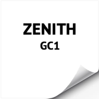 Упаковочный целлюлозный картон ZENITH GC1 с двухслойным мелованием лицевой стороны и однослойным мелованием оборота, в листах