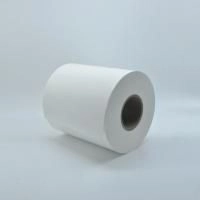 Cамоклеящийся полиэтилен (PE) WHITE 80UM / ACRYLIC / 60G WHITE GLASSINE